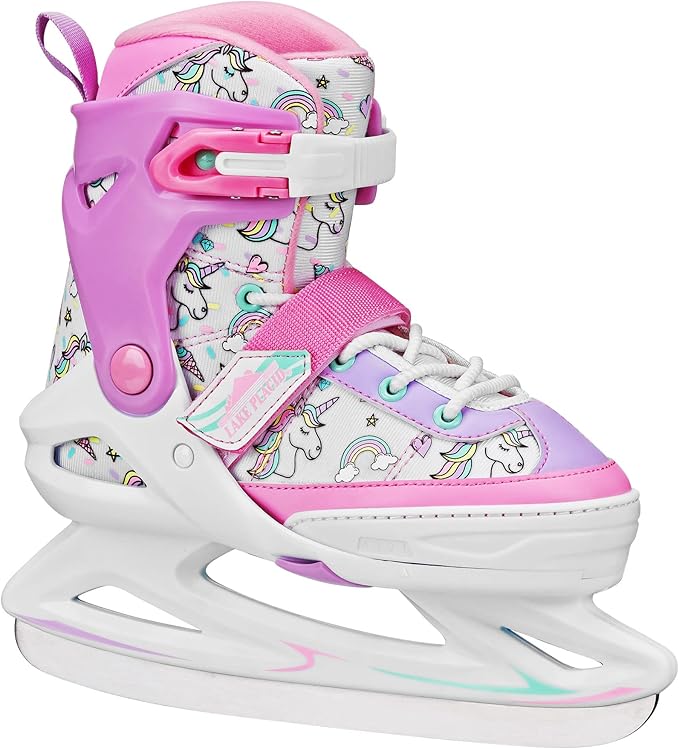 lake placid monarch girls adjustable ice skate